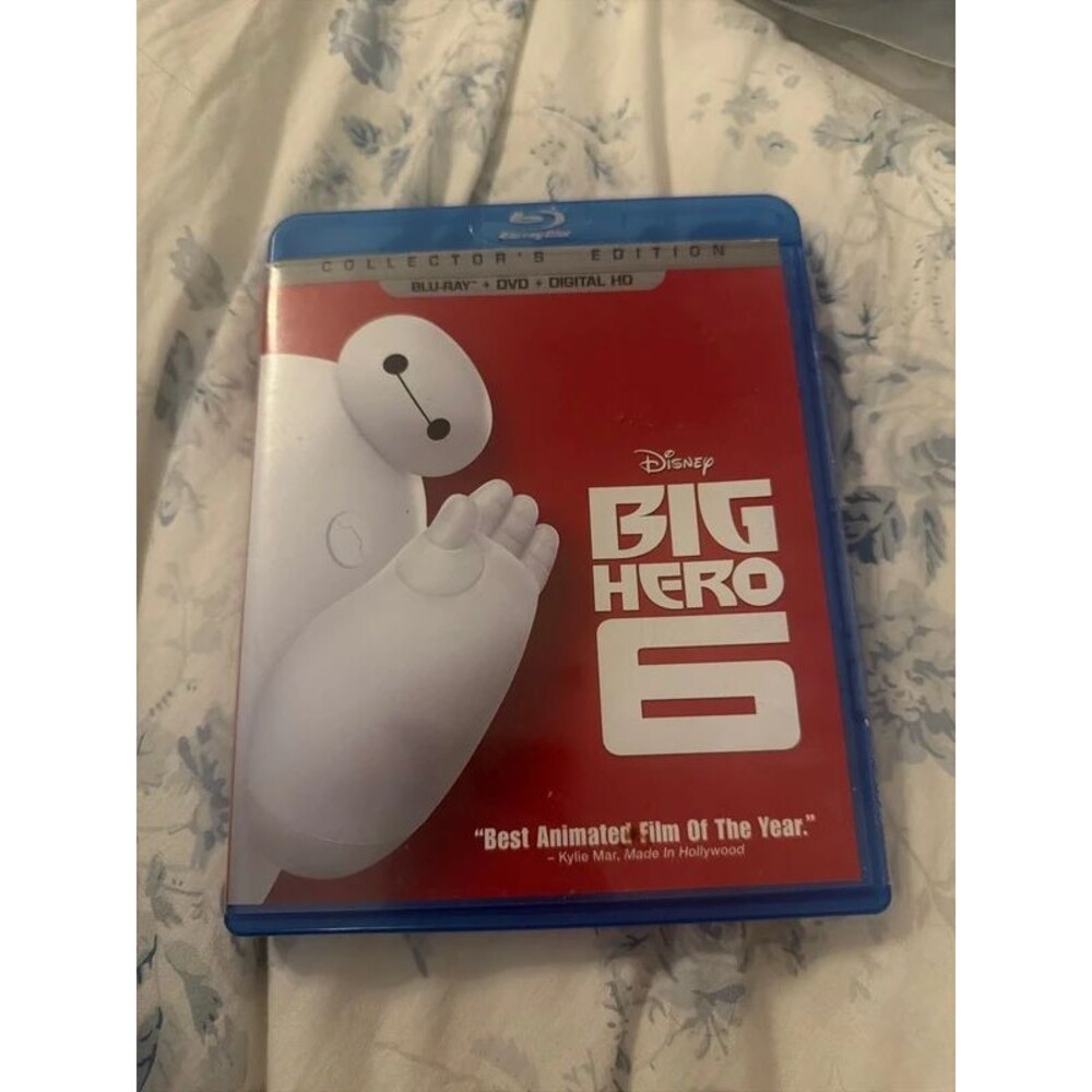 Big hero six Disney movie Blu-ray only